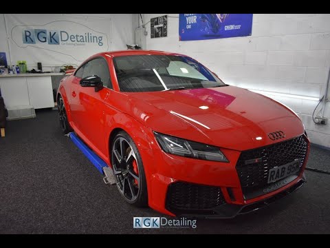 Audi TT RS Ceramic Coating by RGK Detailing Scotland - YouTube
