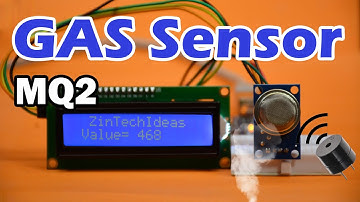 How to use gas sensors with Arduino - Arduino tutorial - MQ2 gas sensor