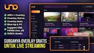 Tampilan Live Streaming Jadi Makin Cakep Pakai Overlay Ini | uno overlays screenshot 4