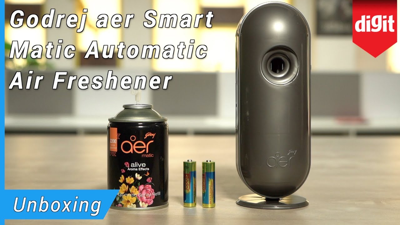 Godrej Aer Smart Matic Bluetooth Enabled Automatic Air Freshener Kit -  Alive, 2200 sprays, 1 pc