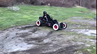 Wheelbarrow go kart