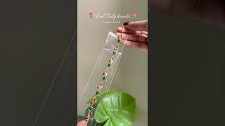 She will never take it off #tulip #jewellery #rapunzel #smallbusiness #bracelet #antitarnishjewelry