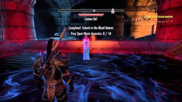 Getting vampire in eso PS4