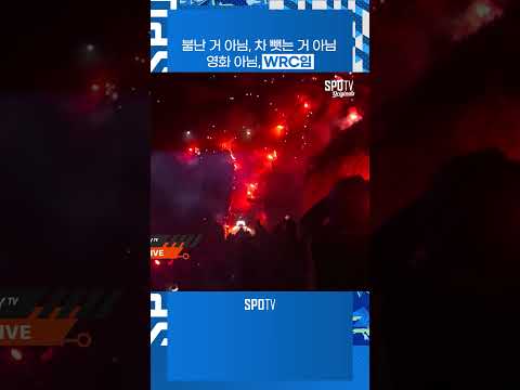 불난 거 아님, 차 뺏는 거 아님, 영화 아님, WRC임