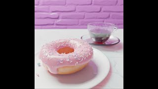 Blender - 3D Animation - Donut