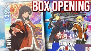 CODE GEASS RETURNS. - Union Arena Rozé of the Recapture Japanese Booster Box Opening!