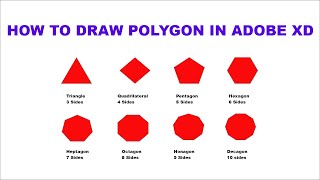 How to draw Polygon Shapes  in Adobe XD | Adobe XD Tutorial | UI design