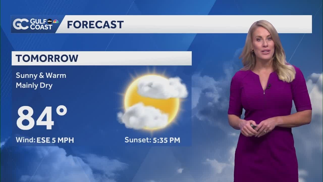 Patchy fog overnight Monday; Cold front later this week - YouTube
