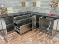 Orcher   stainless steel modular kitchen  1