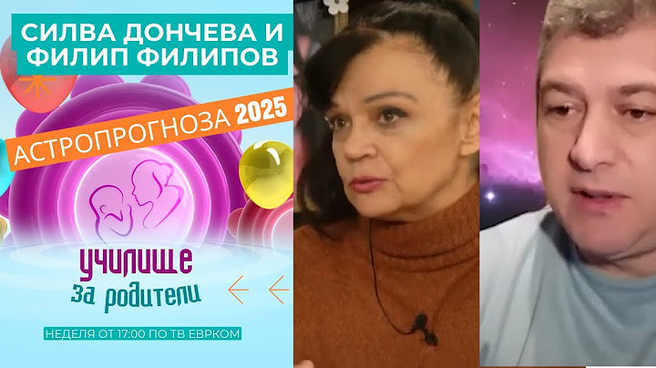 Астропрогноза 2025 г. Говорят Силва Дончева и Филип Филипов