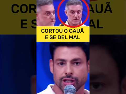 Luciano Huck corta Cauã Reymond e se dá mal
