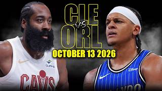 Cleveland Cavaliers vs Orlando Magic Full Game Highlights - October 13, 2026 | NBA Preseason
