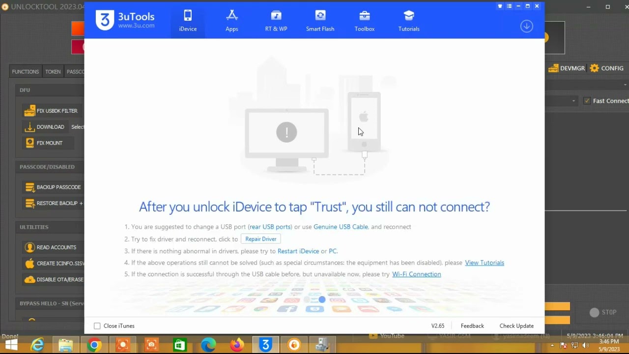 iPhone 7 (15.7.5) Disable Passcode Bypass With Network Done By Unlock Tool