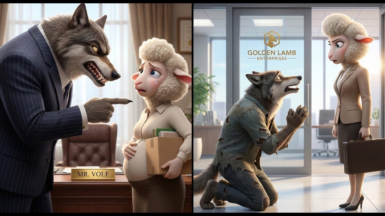 Cruel CEO FIRES Pregnant Secretary, Then He Begged Her For A Job In her office