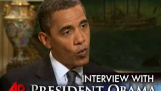 AP Interview: Obama on the Economy