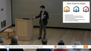 #EngageRDM: Incentivising open science practices with badges