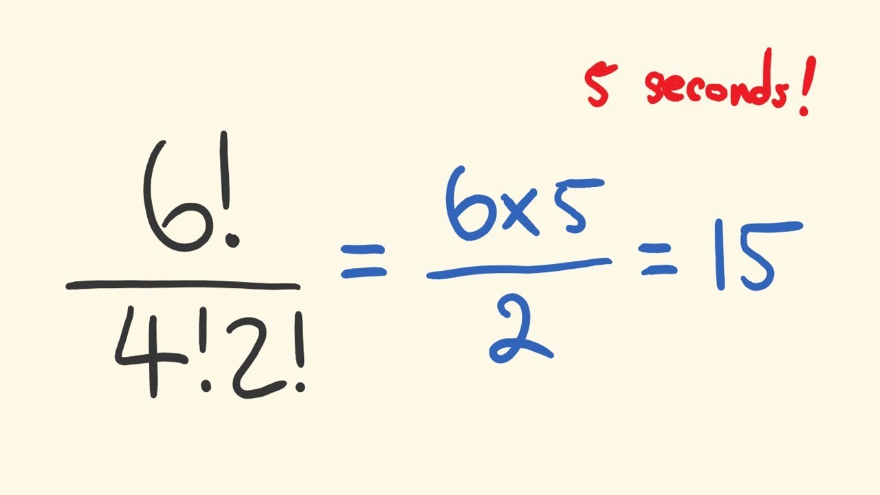 Factorials shortcuts