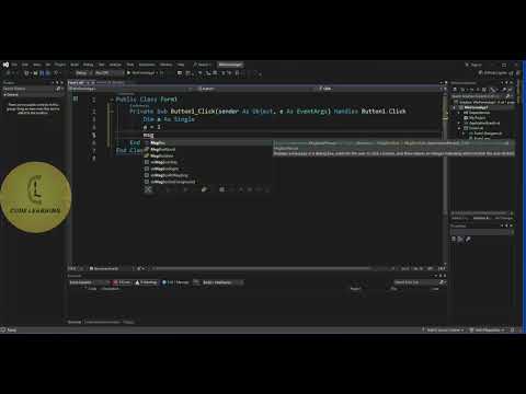 VB.NET | Single functions 'Atan()' | CodeLearning