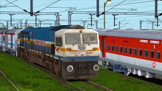 20452 New Delhi - Sogaria Intercity SF Express | Railworks 3 | TS 2022 | NTG GAMING screenshot 2