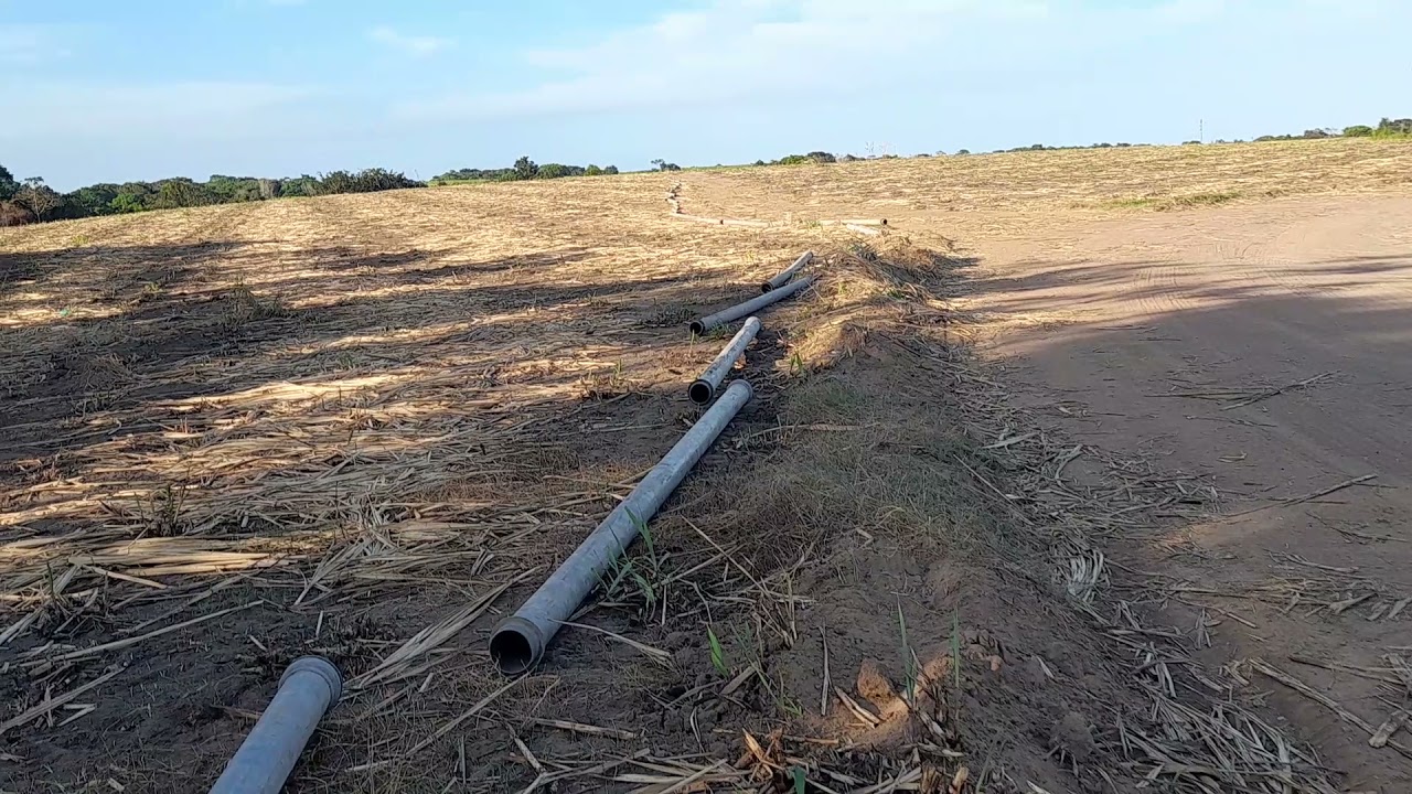 PARTE 1 /MOSTRANDO SETOR DA IRRIGAÇÃO DA USINA SANTO ANTÔNIO