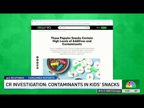 New report finds 'concerning' levels of contaminants in kids snacks