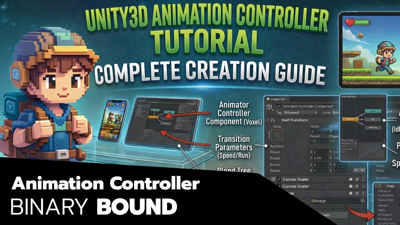 UNITY3D Animation Controller Setup - YouTube