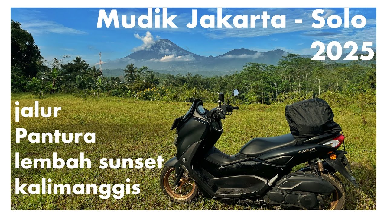 Mudik Lebaran 2025 Jakarta-Solo via Pantura Lembah sunset Kalimanggis