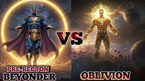 Oblivion vs Pre-Retcon Beyonder: Echoes Before the End; The Clash That Shattered Nullity