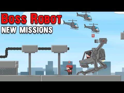 Новые переделанные уровни! Clone Armies mission 1-12 Boss Robot