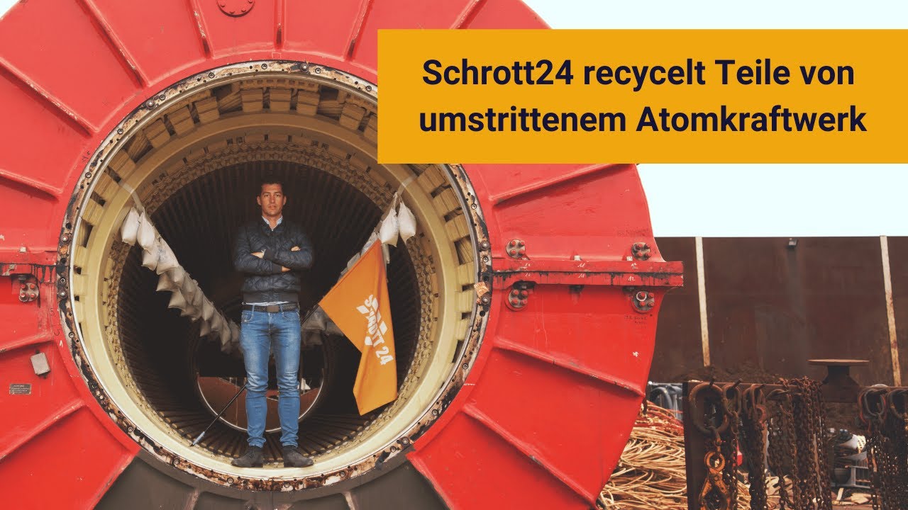 Schrott24 recycelt Teile von AKW Mülheim-Kärlich