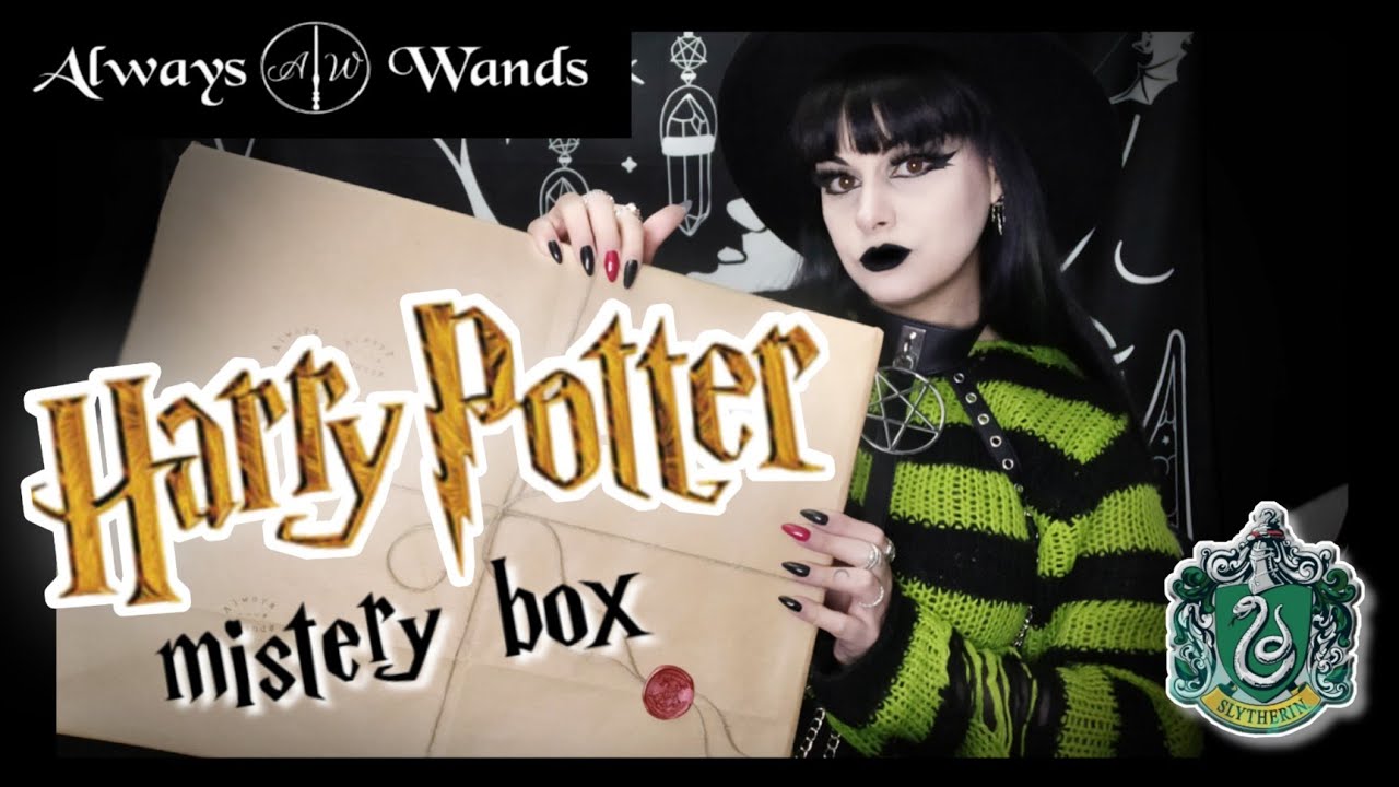 Always Wands Mistery Box//Unboxing//Slytherin Mistery Box Exclusive//Gifted collab
