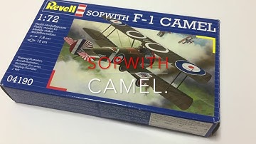 Revell 1:72 Sopwith F-1 Camel  Pt 1