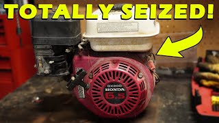 Seized Honda Gx200 Teardown (aliexpress Parts)