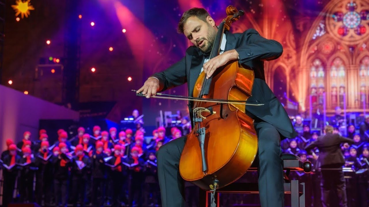 Stjepan Hauser Performance In Germany At Christmas Concert Of Germany -  YouTube