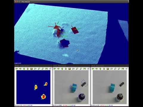 GGCNN with grasp pose in PCL