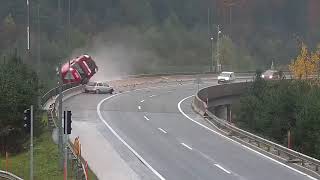 Tragická nehoda v Slovinsku na viadukte