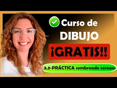 Curso de Dibujo GRATIS. 3.3 Luces y sombras, PRÁCTICA CEREZAS