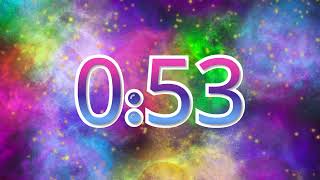 1 Minute Countdown Timer: Galaxy Timer