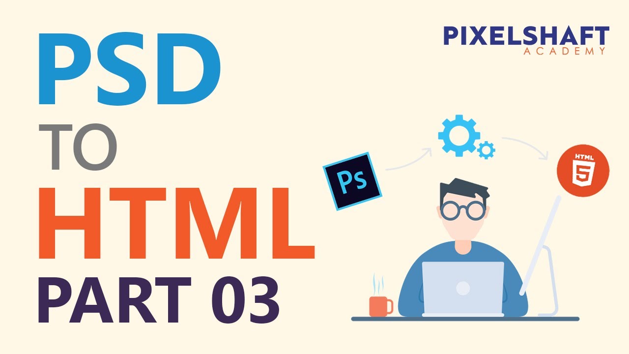 PSD TO HTML 2021 [#3] Banner Section