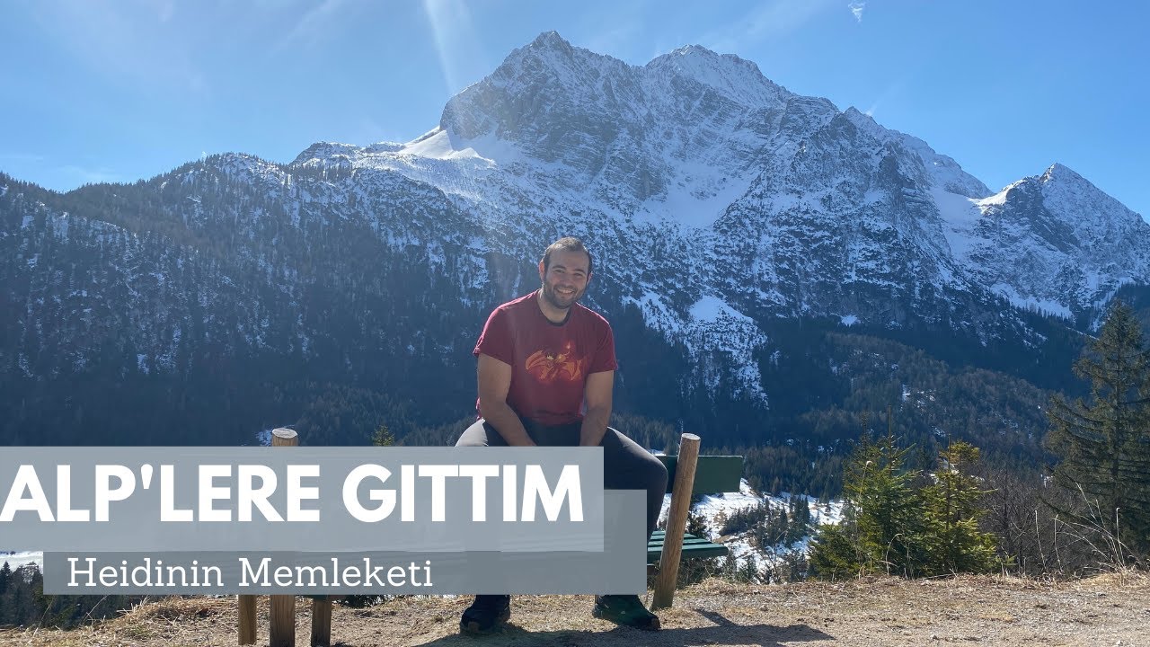 Almanya’da Yaşam - Alp Dağları Gezisi, Manzara ve Doğa - 4K Video - Almanya Münih Vlog