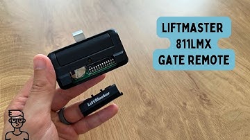 The LiftMaster 811LMX 12-Code Switch Gate Remote | Unboxing and Setting Up