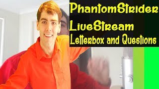 PhantomStrider LiveStream Q&A and (ridiculously obvious) Cartoon Quizzes