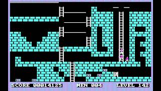 Lode Runner Прохождение 64. LEVEL 142-143