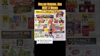 I have the ads for Dollar General now thru 7/11. All posted on my website. ✌🏼 #dollargeneralad