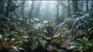 Cozy Rainy Day in a Rainforest 🌲 | Best Rain Sounds for Deep Sleep, Focus & Meditation (ASMR)