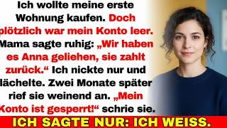 👉 Meine Eltern leerten mein Sparkonto für meine Schwester – also sperrte ich ihr Konto