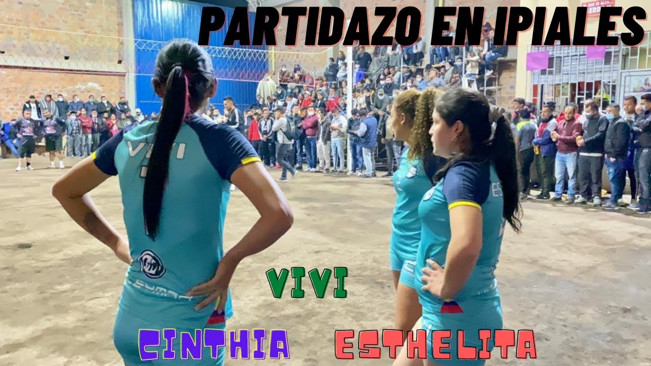 😱✩PARTIDAZO DE ECUAVOLEY EN IPIALES✩😱MUJERES vs HOMBRES FULL ACCIÓN JUNIO 2021 VIVI-CINTHIA-ESTELITA