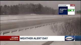 Nashua sees several inches of snowfall