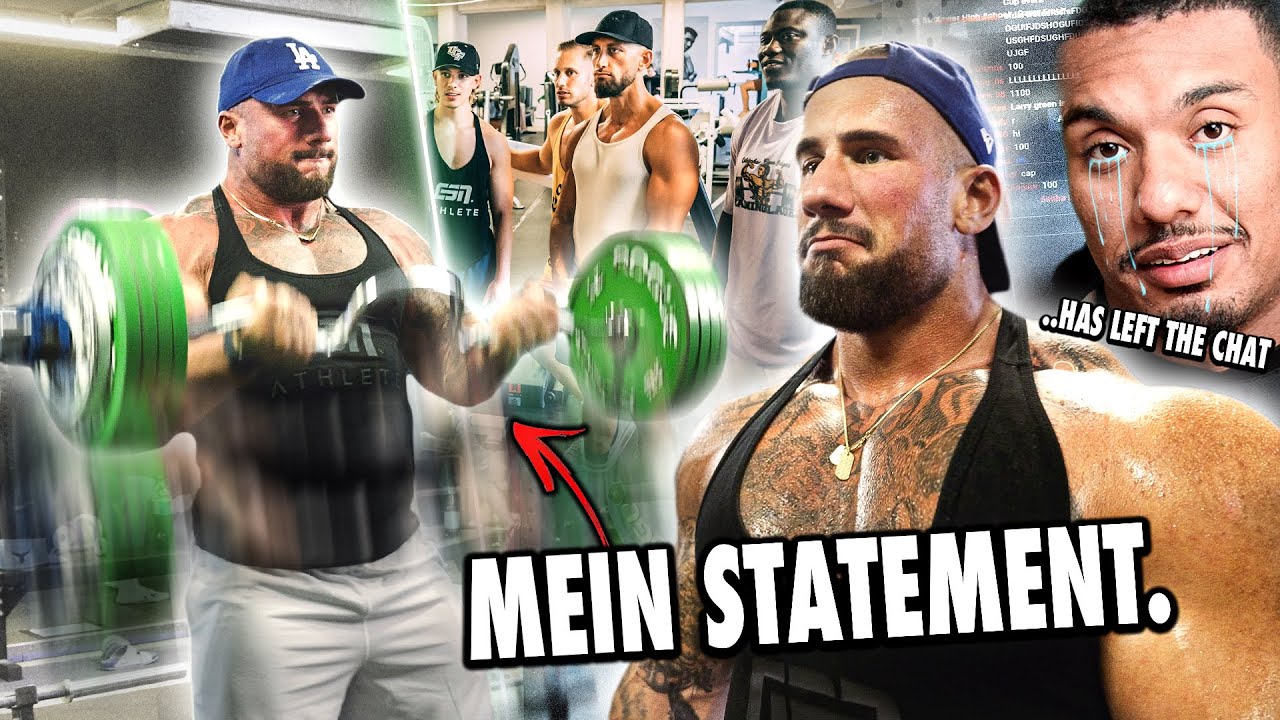 100kg Curls auf MAX REPS (Larry has left the Chat)