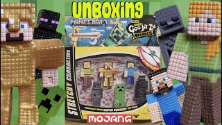 Unboxing Minecraft Heroes of Goo Jit Zu Minis #unboxing #goojitzu #minecraft #mojang #mojangstudios